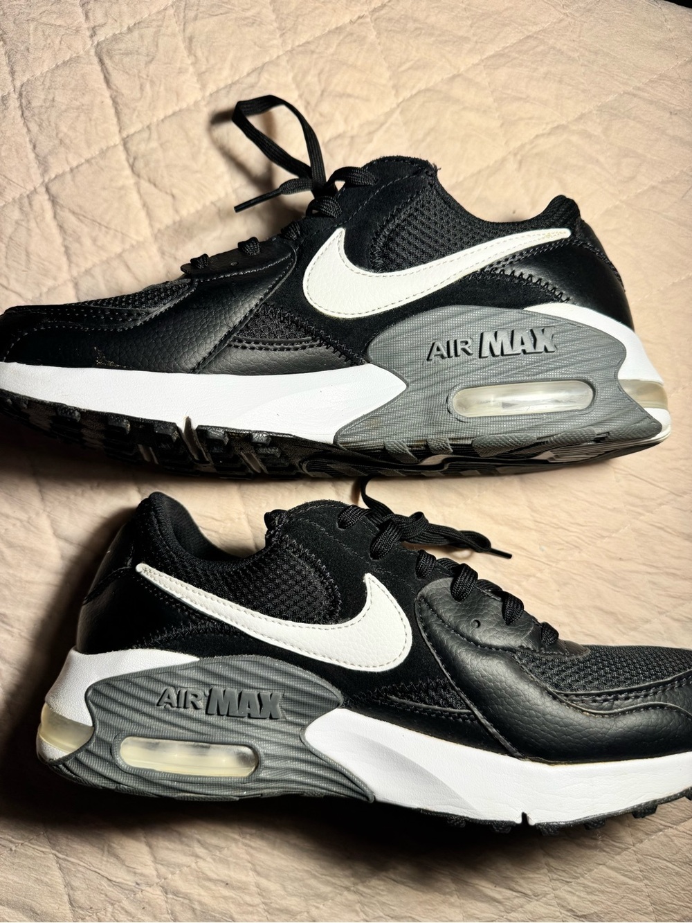 Nike Women’s  Black and White Air Max Sneakers